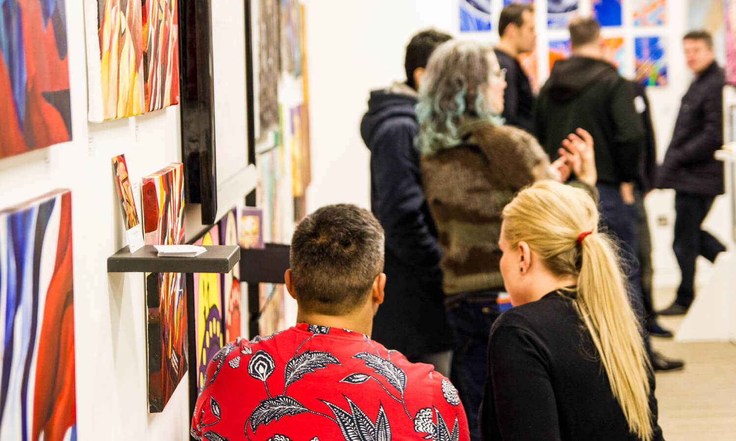 Siméon Artamonov at Grid Art fair