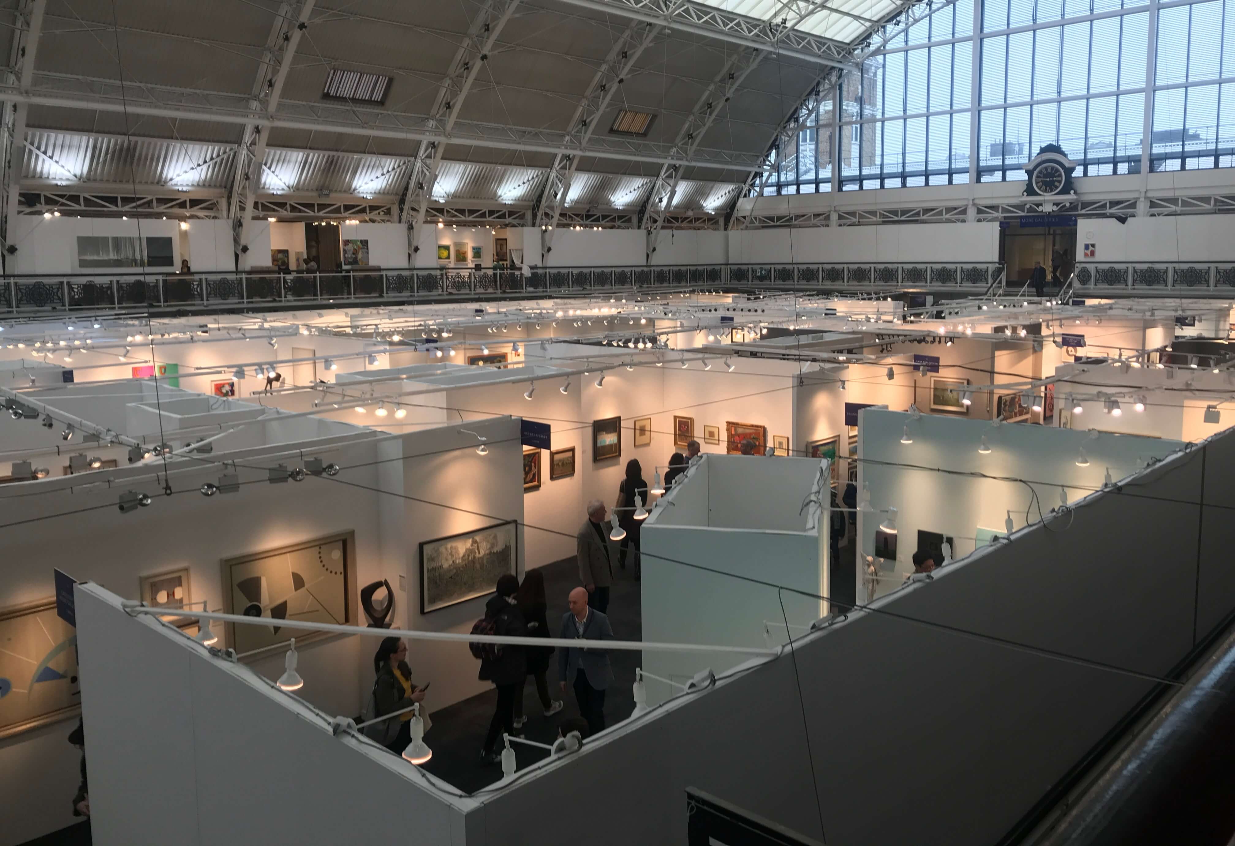 London Art Fair 2018 at the Business Design Centre in London