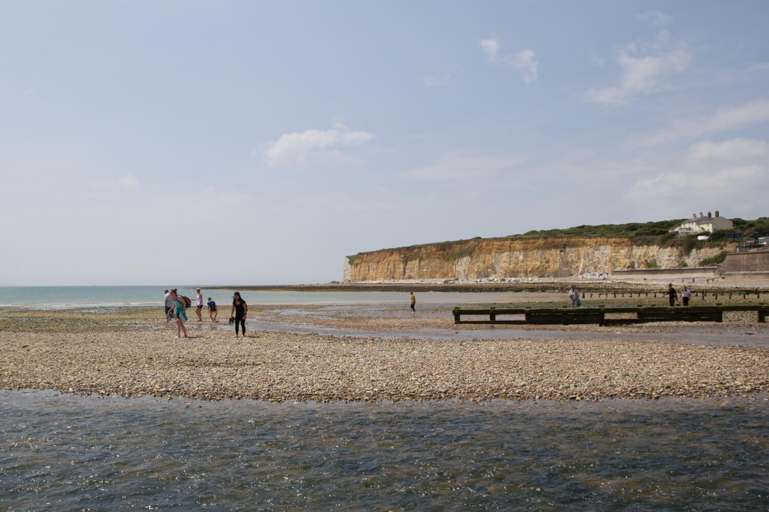 Seaford - Eastbourne, Seven Sisters Walk by a beautiful day