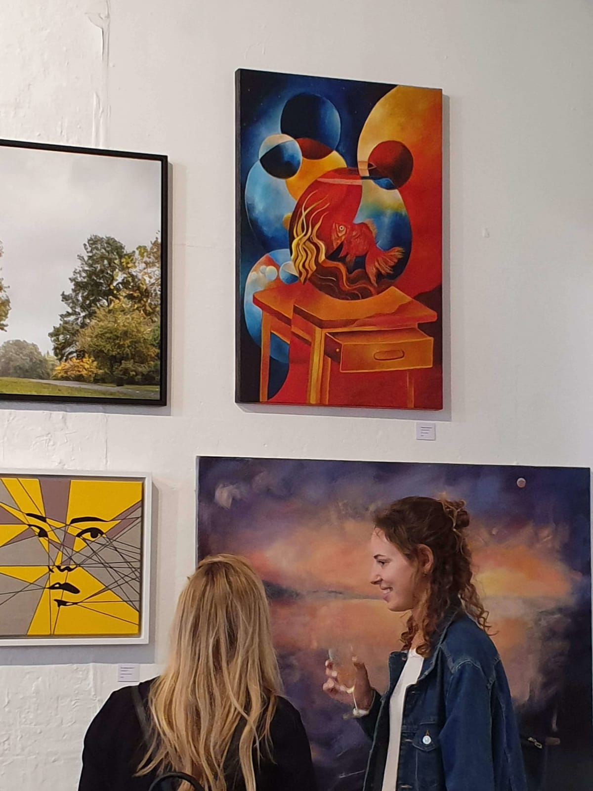 Siméon Artamonov at Summer Salon at Candid Art Trust, Angel, London - 18th July to 25th August 2019