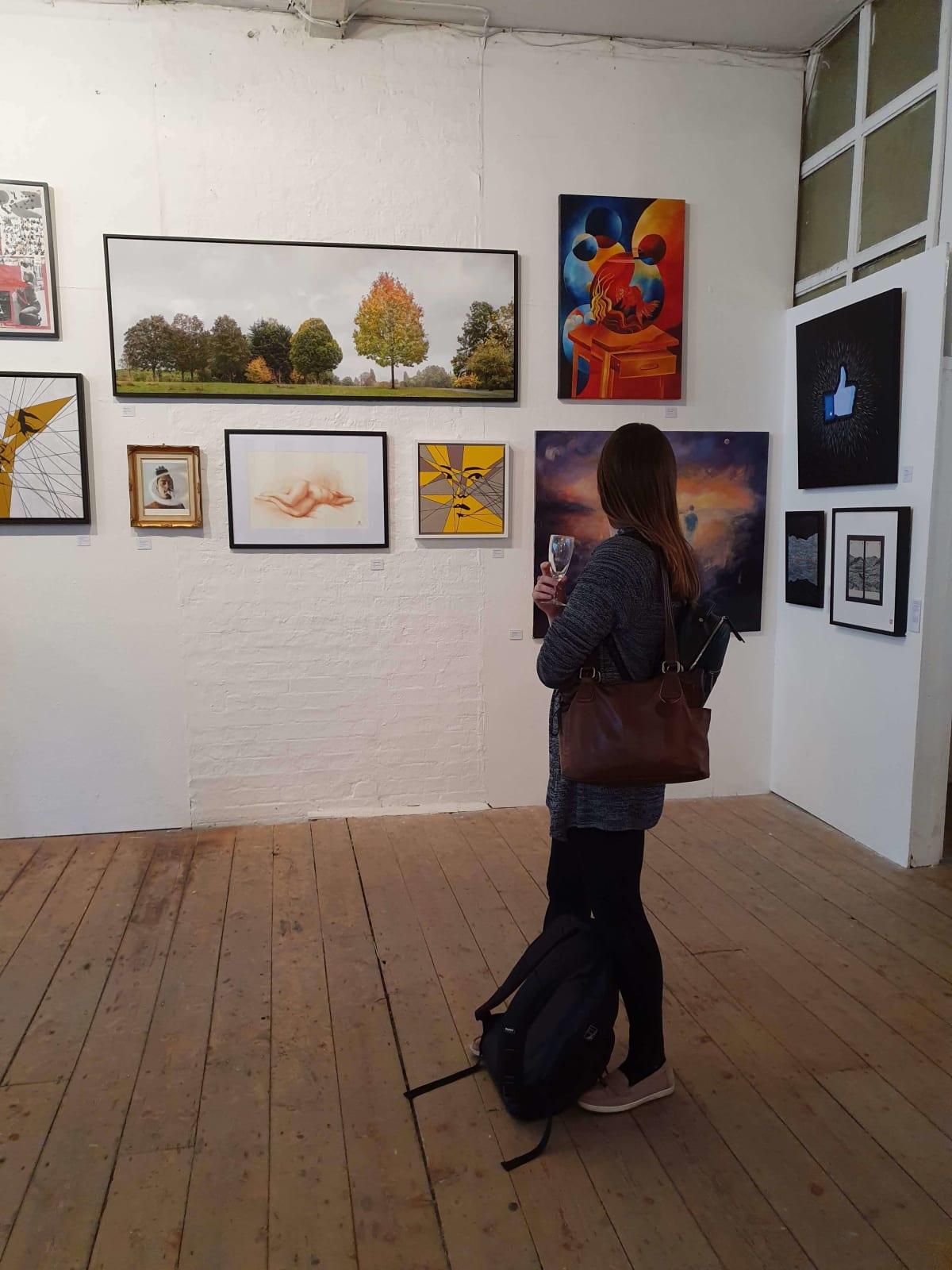 Siméon Artamonov at Summer Salon at Candid Art Trust, Angel, London - 18th July to 25th August 2019