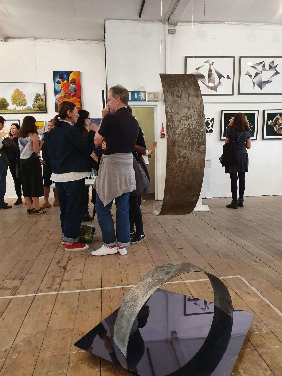 Siméon Artamonov at Summer Salon at Candid Art Trust, Angel, London - 18th July to 25th August 2019