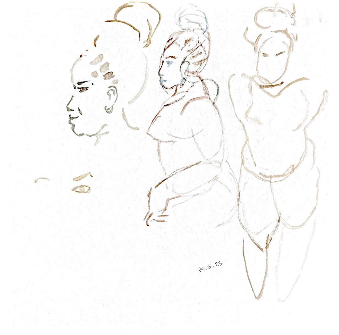 Life drawing study – 08