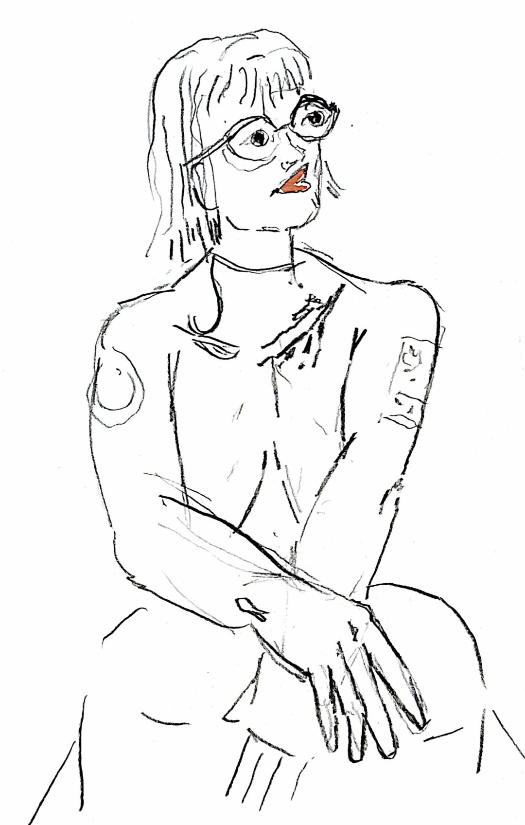 Life drawing study – 12