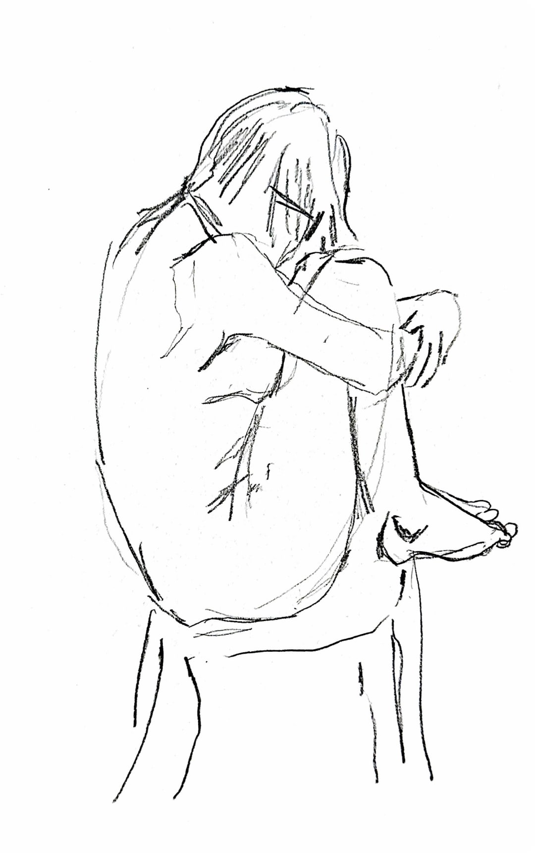 Life drawing study – 13