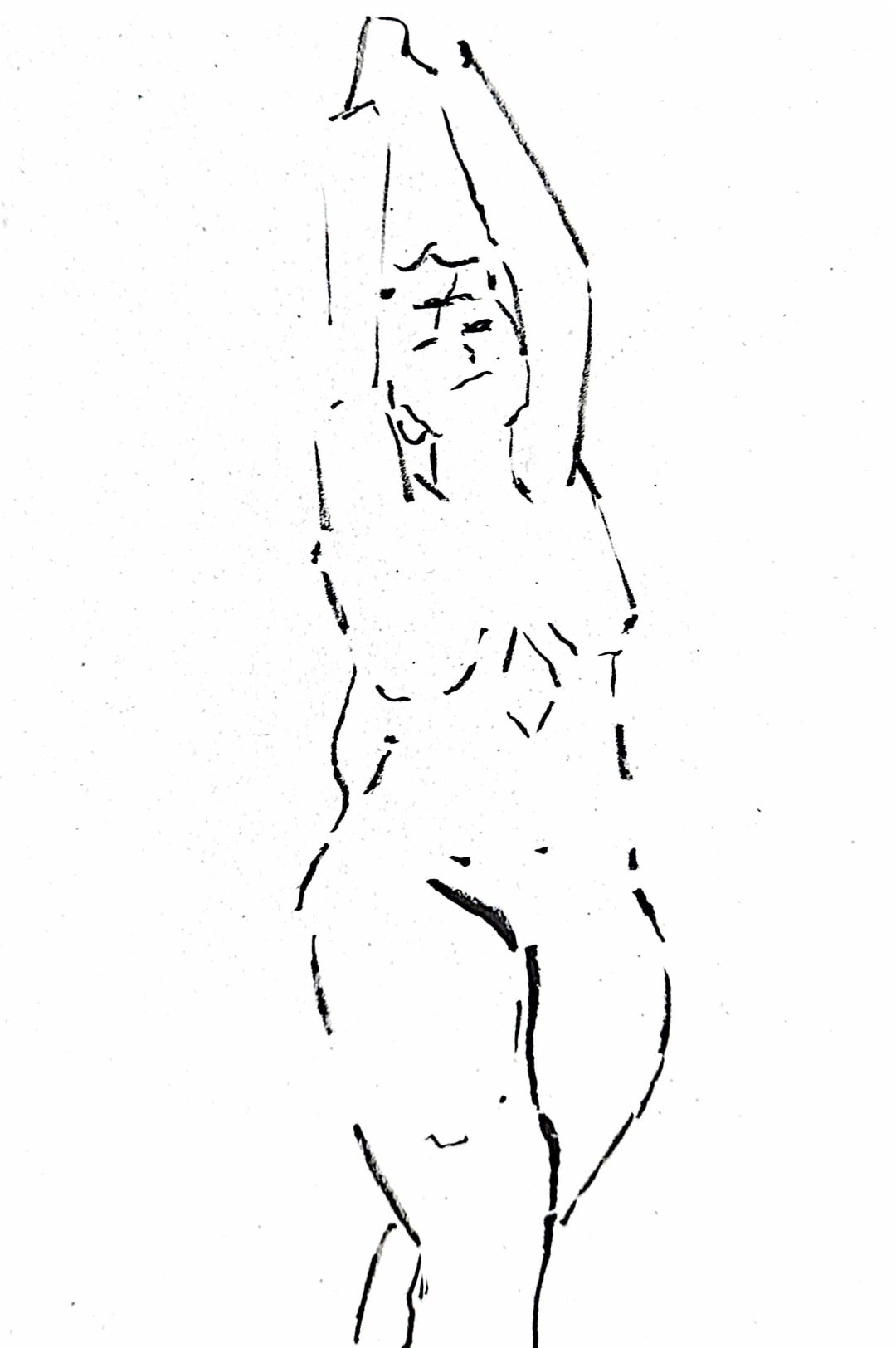 Life drawing study – 04