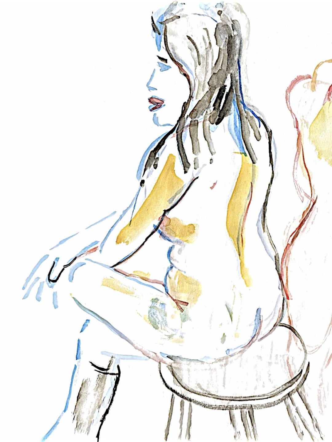 Life drawing study – 10